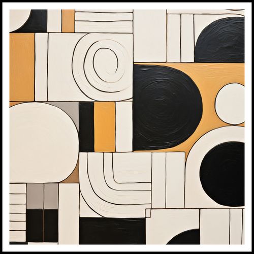 Plakat 100x100cm Kolaż Kontrastów na Arena.pl