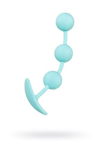 todo by toyfa anal plug triplex, silicone, mint, 15 cm, o 2.5 cm na Arena.pl