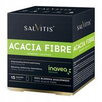 Błonnik bezsmakowy Salvitis Acacia Fibre, saszetki z proszkiem, premium