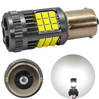 żarówka LED P21W BA15S 12V-24V bez błędu 2600lm biała