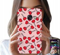ETUI DO SAMSUNG A5 2017 - KOBIECE, MODNE WZORY LIZAKI W SERCA CASE