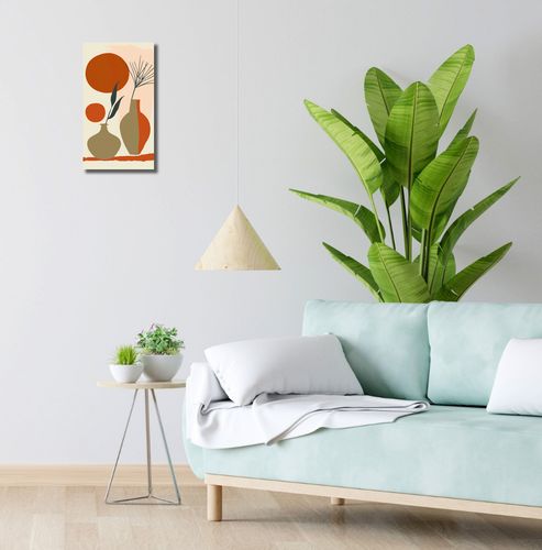 Obraz 20x40cm Wazy w Czerwieni na Arena.pl