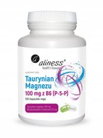 Taurynian Magnezu z B6 (P-5-P) 100kaps. ALINESS