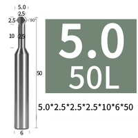 Fazownik dwustronny 90⁰ góra dół  dodatni ujemny Roz: 5x90°xD6x50L