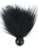 tickler with ball black