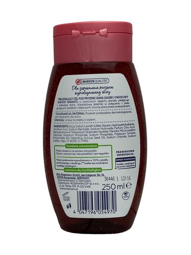 ISANA PIELĘGNUJĄCY ŻEL POD PRYSZNIC OLEJEK I OWOCOWY ZAPACH GRANATU 250 ML na Arena.pl