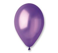 balony metalizowane 100 sztuk - fioletowe