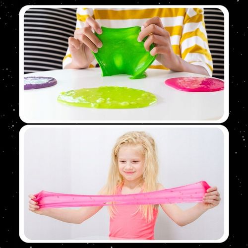 SLIME WIELKI ZESTAW DO ROBIENIA GLUTÓW 128W1 IDEALNY PRZENT DLA DZIECI XXL na Arena.pl