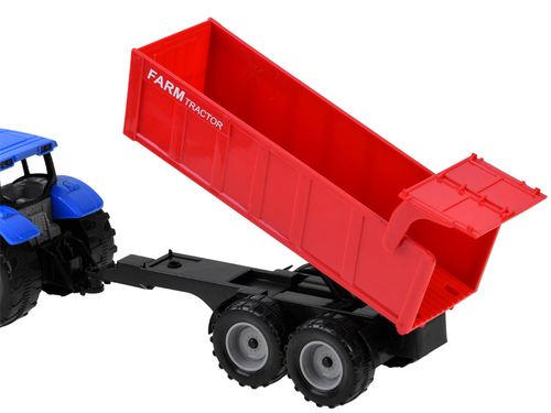 MASZYNA TRAKTOR Z PRZYCZEPĄ  FARMERA na Arena.pl