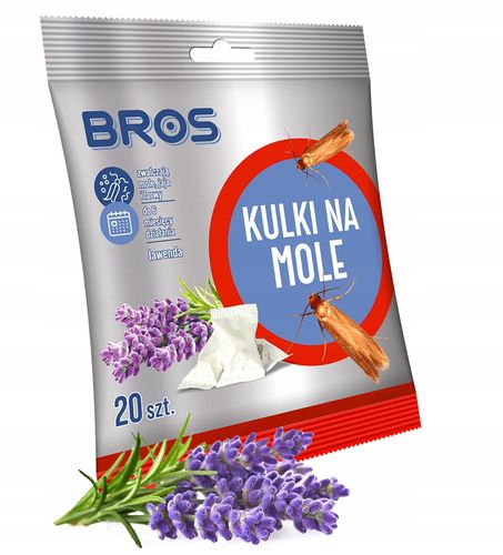 bros - kulki lawendowe na mole 20 szt na Arena.pl