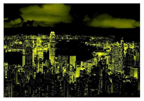 Puzzle 1000 Elementów Hong Kong Skyline na Arena.pl
