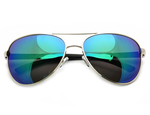 PILOTKI Okulary POLARYZACYJNE LUSTRZANKI Uniseks PRZECIWSŁONECZNE UV400 Męs na Arena.pl