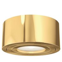 Spot sufitowy Rullo Gold Mini plafon LED 5,5W 3000K złoty do biura