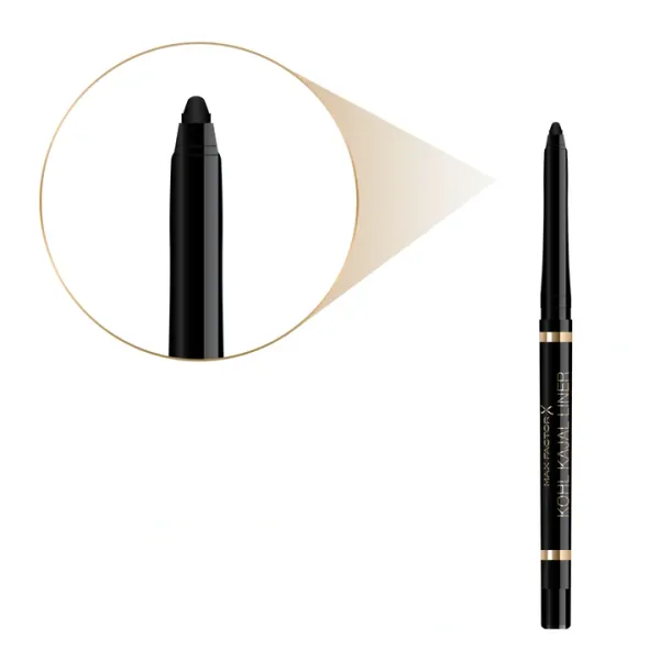 MAX FACTOR KREDKA 001 BLACK D/OCZU AUTOMATIC zdjęcie 5