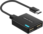 AIFHDAUF Splitter HDMI 1x2 4K 30Hz Rozdzielacz Sygnału Kabel
