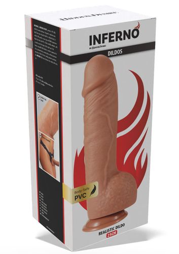 realistic dildo pvc 25 cm na Arena.pl