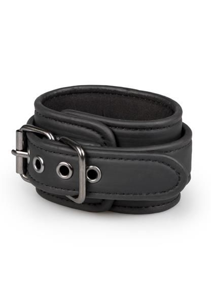 Kajdanki-Black Leather Handcuffs zdjęcie 4