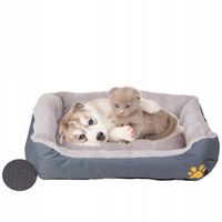 LEGOWISKO dla PSA Miękkie Włochate PODUSZKA AntiSlip L 66x52 cm Kojec Sofa