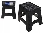 Taboret stołek podest krzesło 32 cm tworzywo składany antypoślizgowy czarny