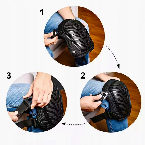 NAKOLANNIKI ŻELOWE OCHRANIACZE BUDOWLANE NA KOLANA ANTYPOŚLIZGOWE PODUSZKI zdjęcie 6