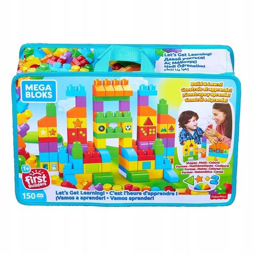 MEGA BLOKS KLOCKI FIRST BUILDERS TORBA 150EL FVJ49 na Arena.pl