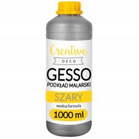 Gesso szare podkład malarski grunt butelka 1L