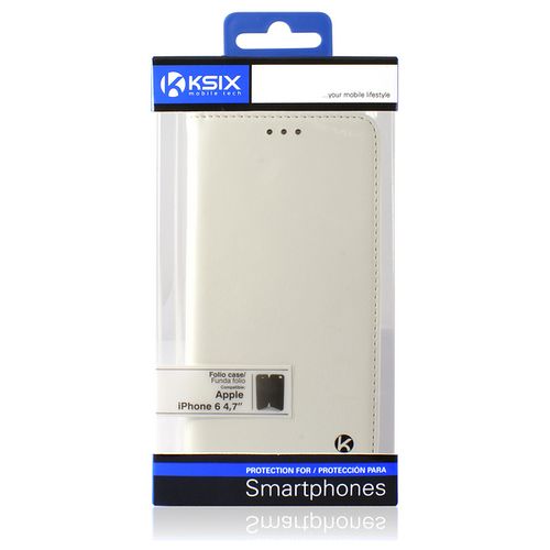 Folio Mobile Phone Case with Magnet Iphone 6/6s Biały na Arena.pl