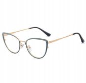 OKULARY ZERÓWKI Z FILTREM BLUE LIGHT DO KOMPUTERA OCHRONNE DAMSKIE KOCIE +