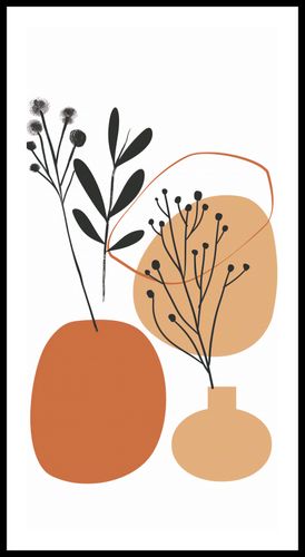 Plakat 50x100cm Botaniczny Pastel na Arena.pl