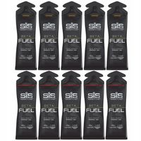 SIS ŻEL ENERGETYCZNY 10x60ml BETA FUEL ENERGY Mix | MIKS SMAKÓW