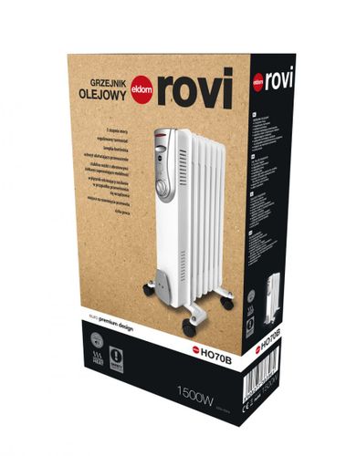 Grzejnik olejowy ELDOM HO70B 1500W na Arena.pl