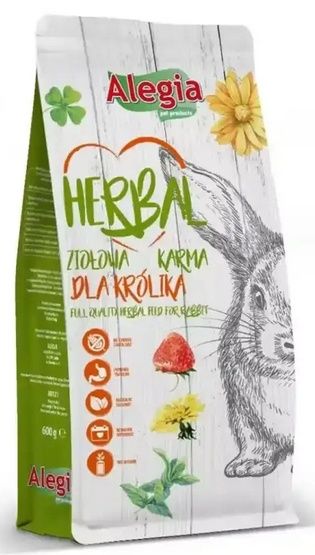 Alegia Herbal Królik 600g zdjęcie 1