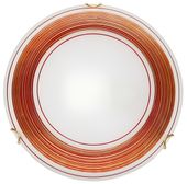 Izis plafon 30 1x60W E27 czerwono-złoty