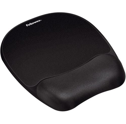 Podkładka pod mysz i nadgarstek Memory Foam Fellowes czarna 9176501 na Arena.pl
