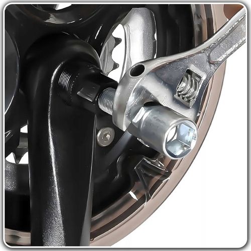 ZESTAW NARZĘDZI ROWEROWYCH KLUCZE KORBY DO ROWERU SKUWACZ BACIK 6 ELEMENTÓW na Arena.pl