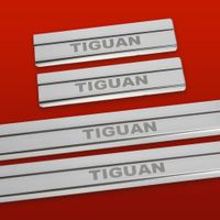 Listwa progowa VOLKSWAGEN TIGUAN MK1 Stal nierdzewna 304 połysk 4szt