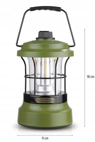LAMPKA TURYSTYCZNA RETRO KEMPINGOWA LED POWERBANK na Arena.pl