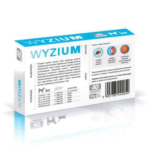 Witazium (oczy) pies/kot 40 tabl. na Arena.pl