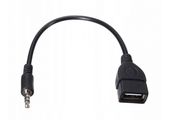 kabel adapter aux mini jack 3,5 mm usb  5szt -  mp002