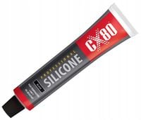 Silikon Czarny 380°C 80ml Masa uszczelniając Klej do Głowic Aluminium Metal