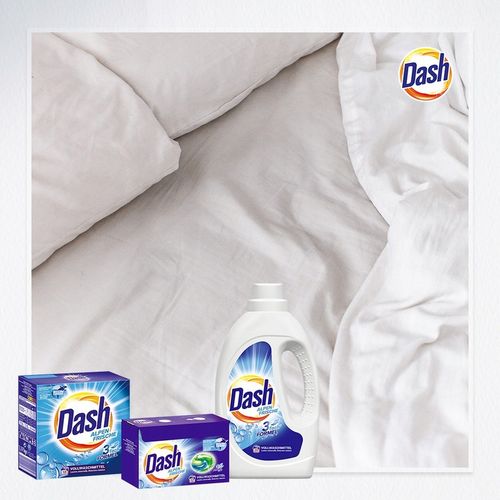 DASH Frische Kapsułki do prania białych ubrań niemieckie DE 3in1 60szt na Arena.pl