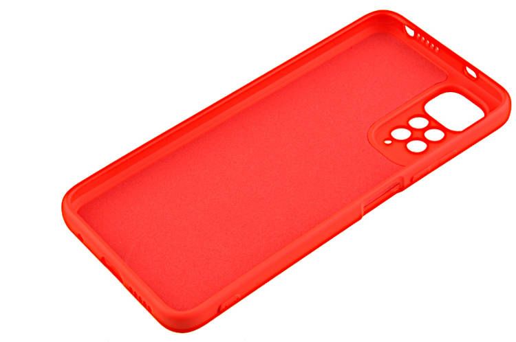 Etui silikonowe Tint do Xiaomi Redmi Note 11 czerwony zdjęcie 3