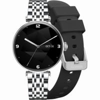 Smartwatch Gravity Srebrno Czarny 2 Paski GT26-9