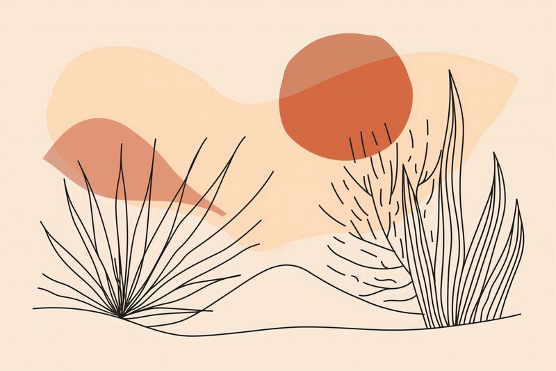 Plakat 45x30cm Miękka Roślinność zdjęcie 1