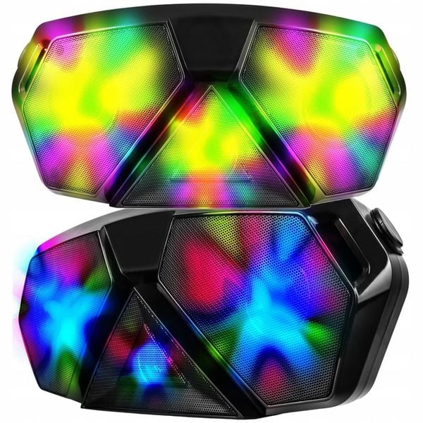 KOLUMNA GŁOŚNIK BEZPRZEWODOWY BOOMBOX MOBILNY SYSTEM NAGŁOŚNIENIOWY BAZOOKA zdjęcie 1