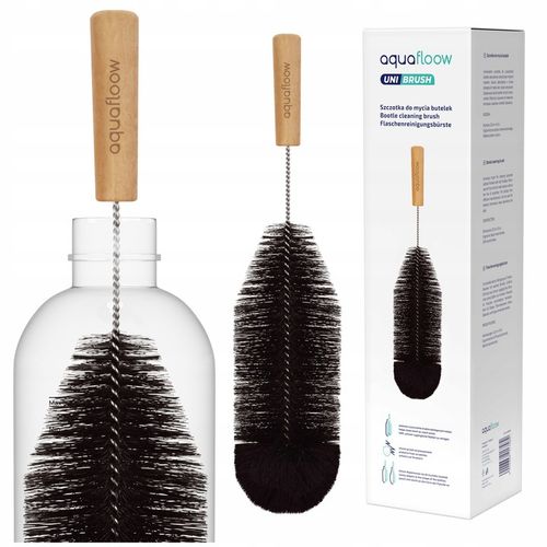 SZCZOTKA DO CZYSZCZENIA BUTELEK SATURATORA WODY WYCIOR DO MYCIA CZARNY na Arena.pl