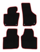 Dywaniki welurowe CARLUX-RED do Skoda Superb II Long 2008-2015