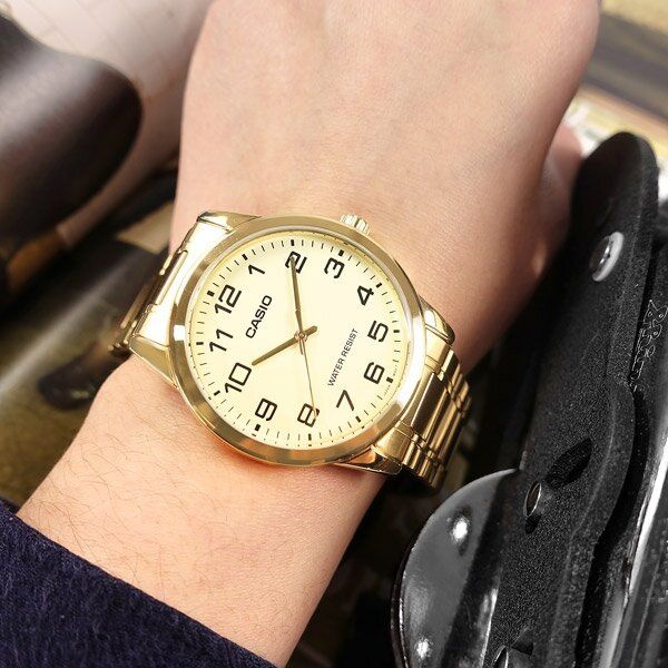 ZEGAREK MĘSKI CASIO MTP-V001G-9B + BOX zdjęcie 7