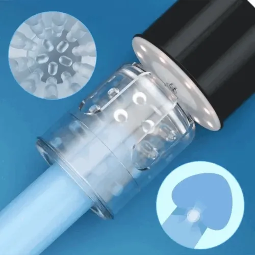 honeyplaybox adrian czarna maszyna intymna z rotacją i hydromasażem na Arena.pl