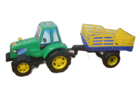 traktor z przyczepą siano | 261